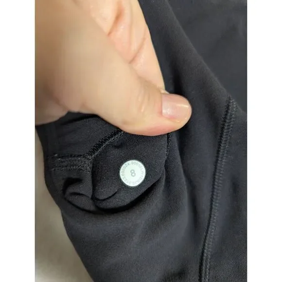 Lululemon Align One piece bodysuit black activewear womens 8 M - Picture 5 of 6